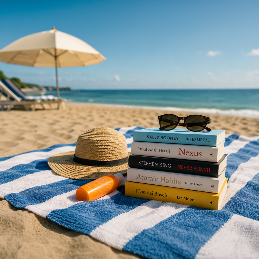 10 libri da leggere sotto l’ombrellone per l’estate 2026