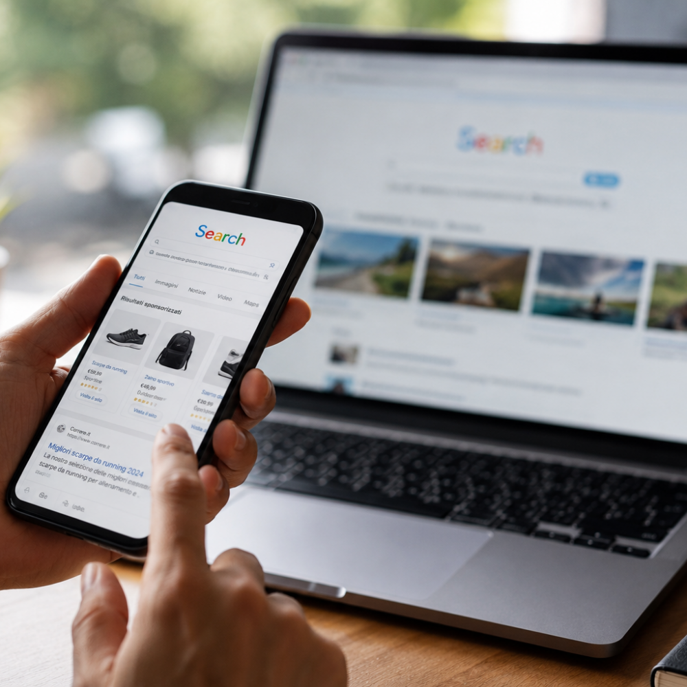 Google Search integra la pubblicità AI con Gemini