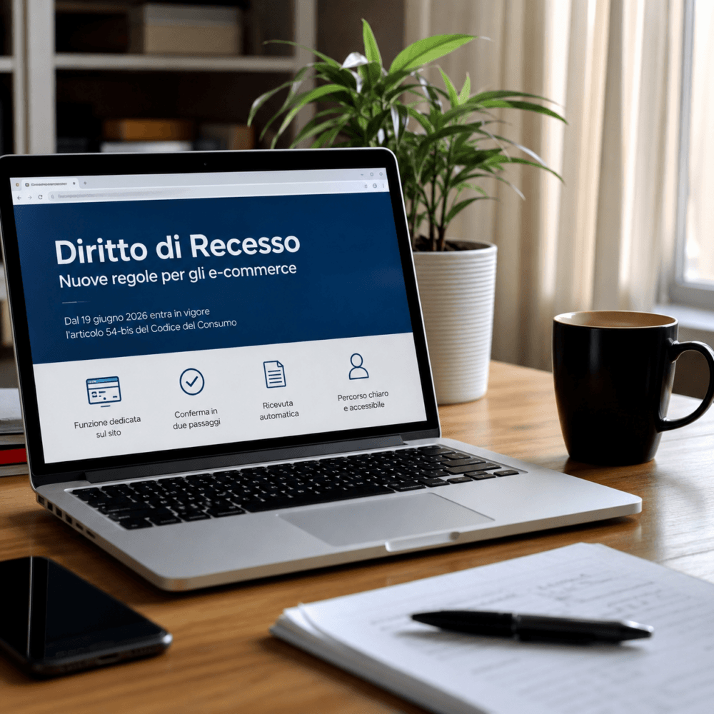 Diritto di recesso e-commerce: cosa cambia dal 19 giugno 2026 con il nuovo articolo 54-bis